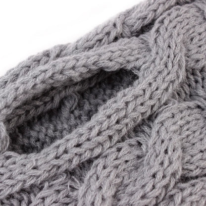 Classic Knit Dog Sweater – Warm Pullover for Small Breeds