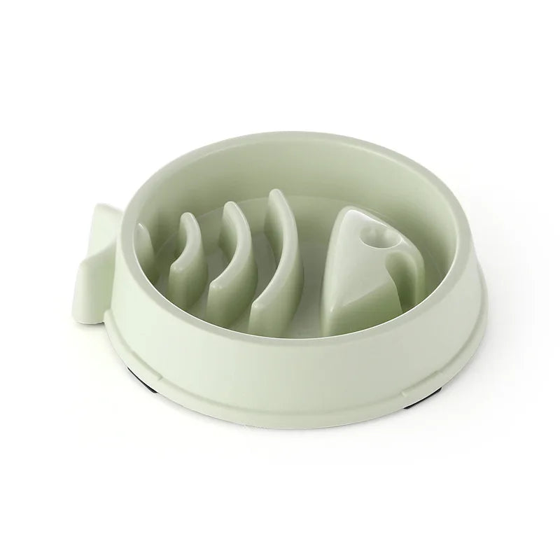 Anti-Choking Slow Feeder Pet Bowl – Non-Slip for Healthy Eating
