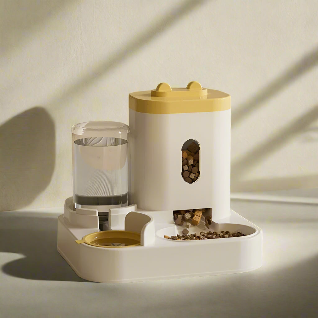 Automatic Food & Water Dispenser for Pets – Cats & Dogs