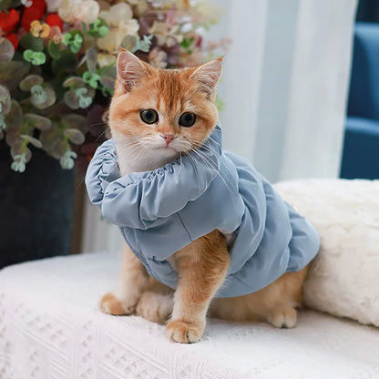 Winter Padded Pet Vest – Soft Cotton Coat for Small & Medium Pets