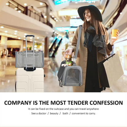 Dog Carrier Travel Backpack – Airline Approved, Waterproof & Claw-Resistant
