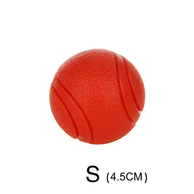Indestructible Dog Ball – Solid Rubber Bite-Resistant Training Toy