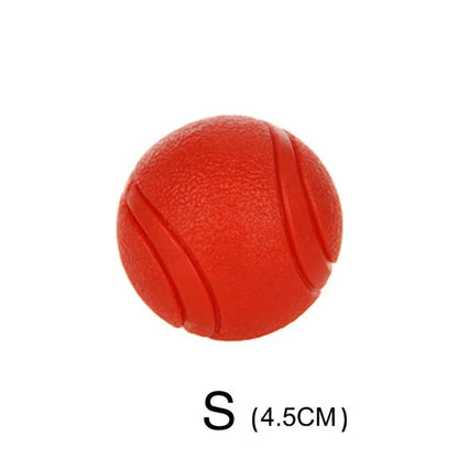 Indestructible Dog Ball – Solid Rubber Bite-Resistant Training Toy