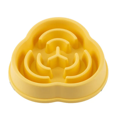 Anti-Choking Slow Feeder Pet Bowl – Non-Slip for Healthy Eating