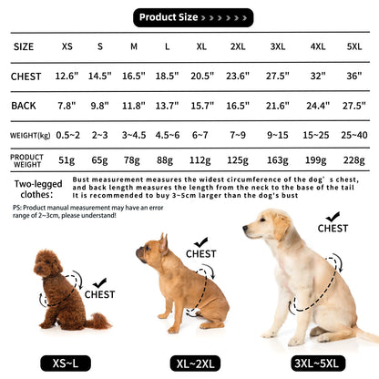 Fleece Pet Hoodie for Large Dogs – With Hat & Zip Pocket