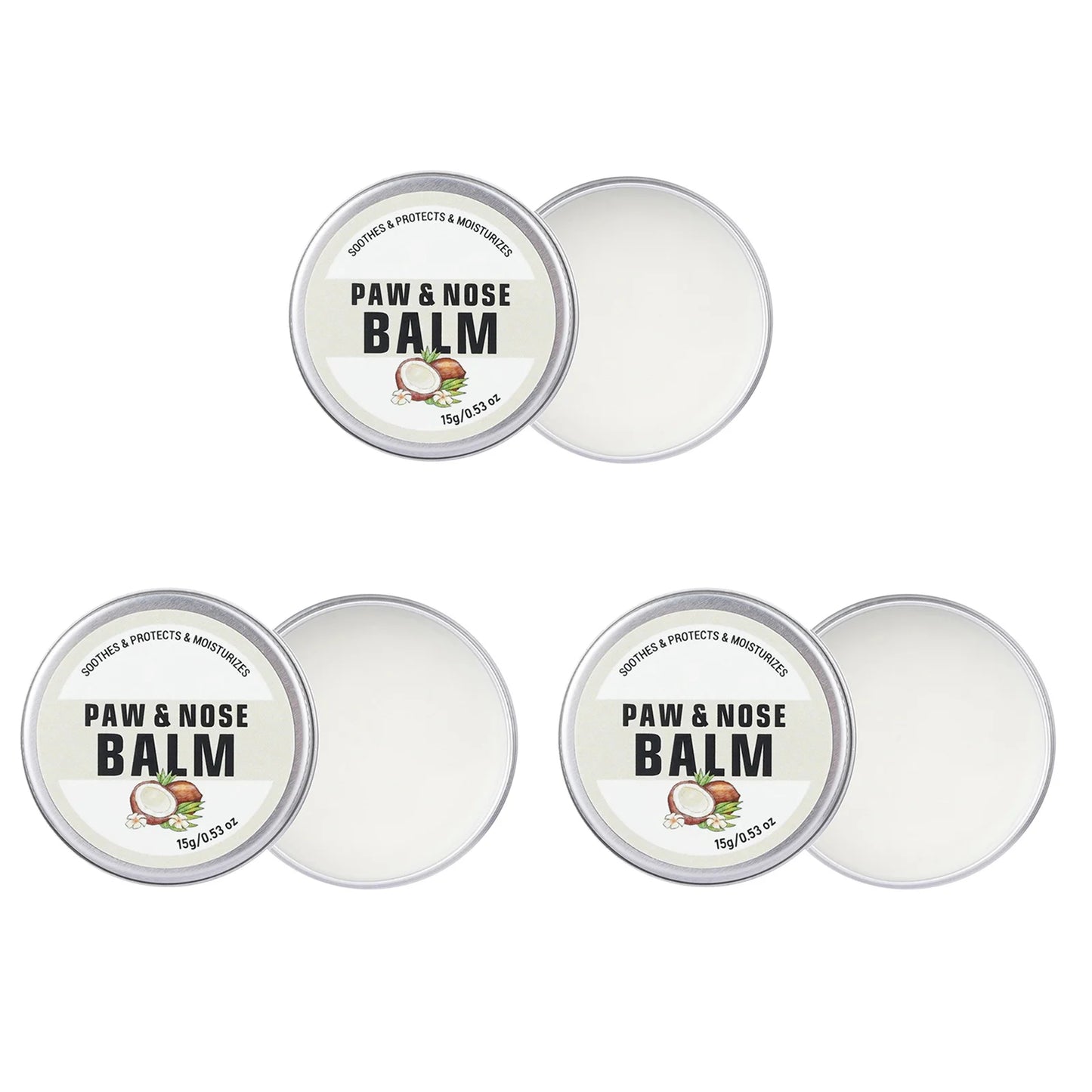 Natural Dog & Cat Paw Balm – Moisturizing Paw & Nose Protector