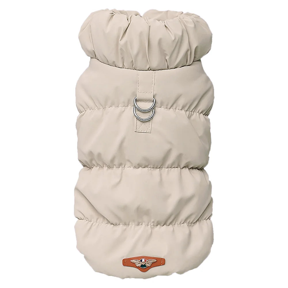 Winter Padded Pet Vest – Soft Cotton Coat for Small & Medium Pets