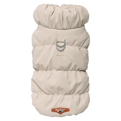 Winter Padded Pet Vest – Soft Cotton Coat for Small & Medium Pets