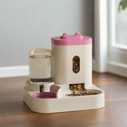 Automatic Food & Water Dispenser for Pets – Cats & Dogs