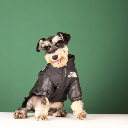 Reflective Winter Dog Jacket – Waterproof Windproof Coat for All Sizes