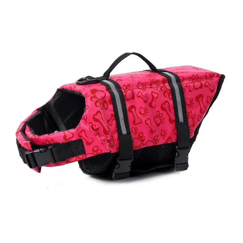Summer Dog Life Vest – Reflective Safety Swimming Suit