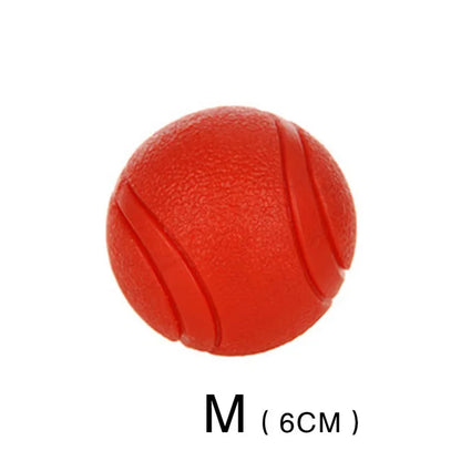 Indestructible Dog Ball – Solid Rubber Bite-Resistant Training Toy