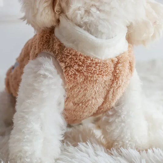 Warm Fleece Pet Sweater – Pullover for Small Dogs & Cats