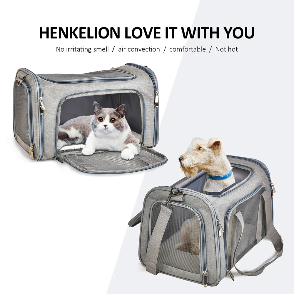 Dog Carrier Travel Backpack – Airline Approved, Waterproof & Claw-Resistant