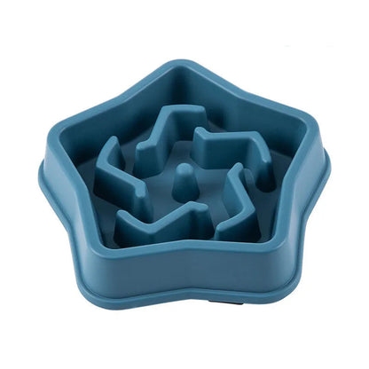Anti-Choking Slow Feeder Pet Bowl – Non-Slip for Healthy Eating