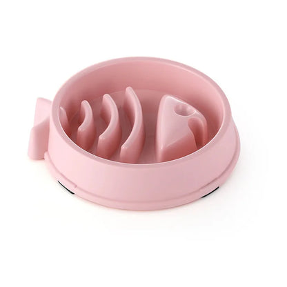 Anti-Choking Slow Feeder Pet Bowl – Non-Slip for Healthy Eating