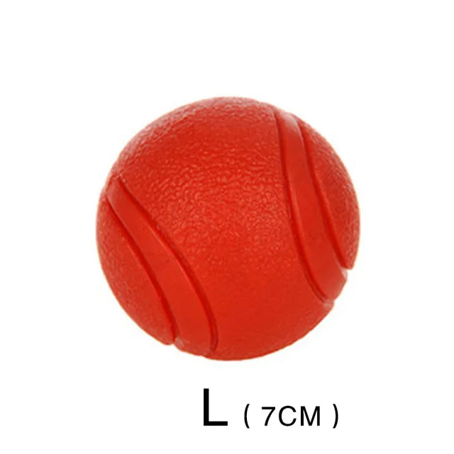 Indestructible Dog Ball – Solid Rubber Bite-Resistant Training Toy