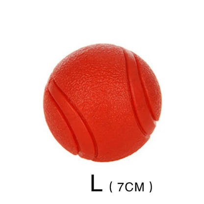 Indestructible Dog Ball – Solid Rubber Bite-Resistant Training Toy