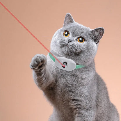 Collier laser intelligent pour chat – Jouet laser LED rechargeable par USB