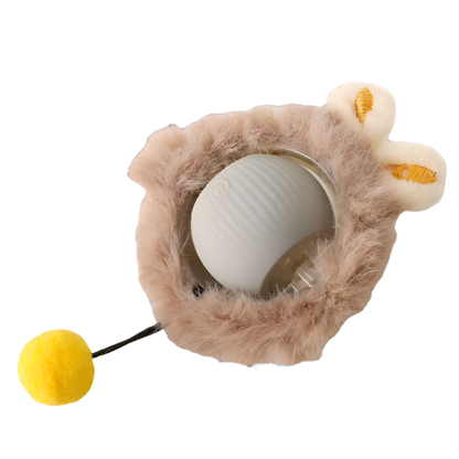 Smart Rechargeable Cat Ball Toy – Auto Rolling Interactive Trainer