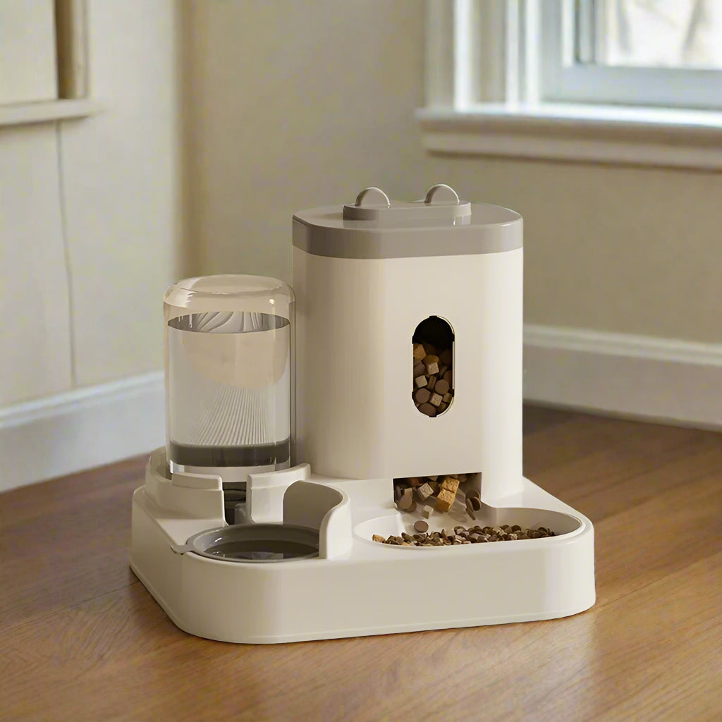 Automatic Food & Water Dispenser for Pets – Cats & Dogs