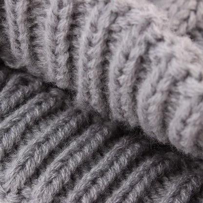 Classic Knit Dog Sweater – Warm Pullover for Small Breeds