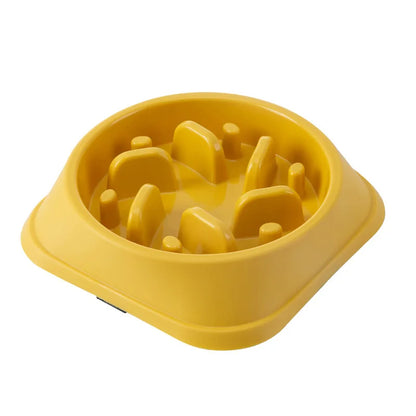 Anti-Choking Slow Feeder Pet Bowl – Non-Slip for Healthy Eating