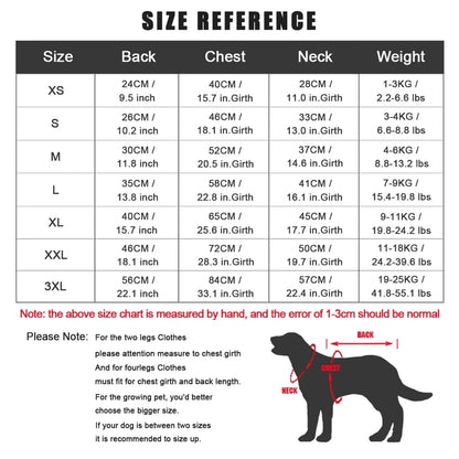 Reflective Winter Dog Jacket – Waterproof Windproof Coat for All Sizes