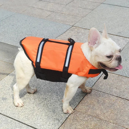 Summer Dog Life Vest – Reflective Safety Swimming Suit