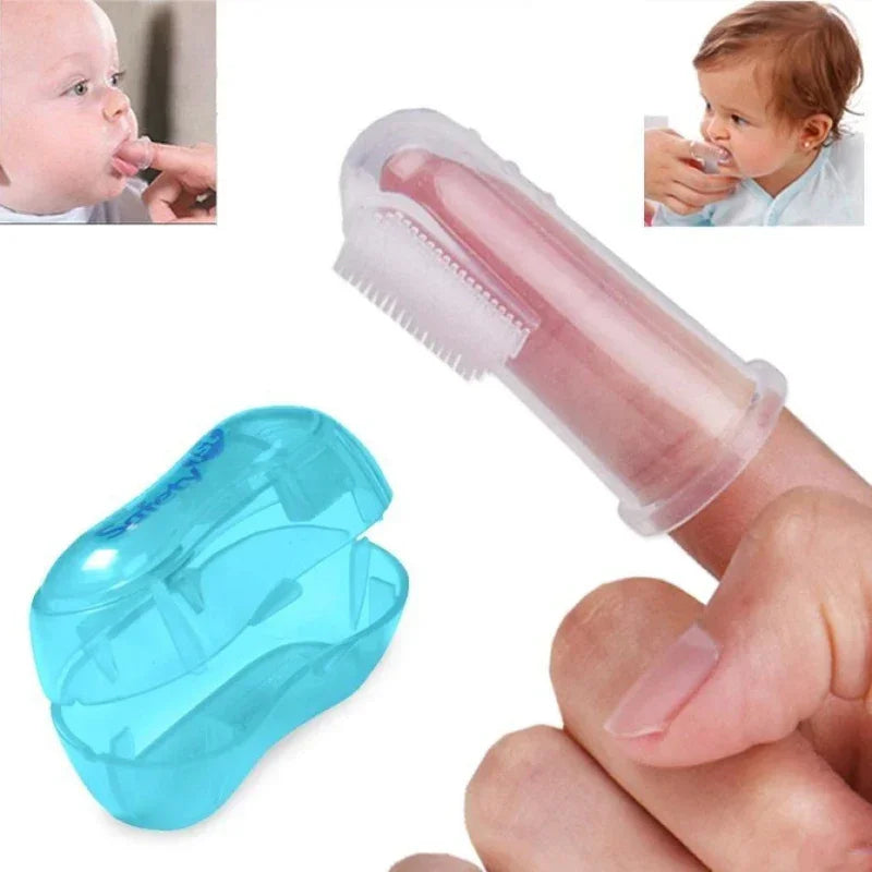 Super Soft Silicone Finger Toothbrush – Dental Care for Pets