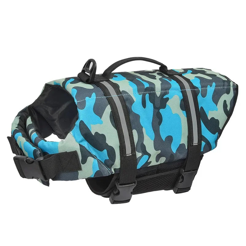 Summer Dog Life Vest – Reflective Safety Swimming Suit