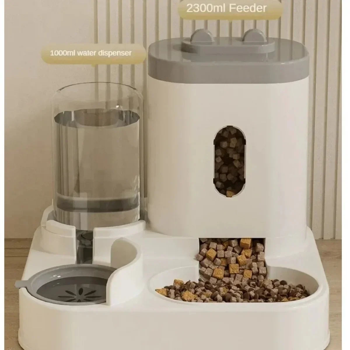 Automatic Food & Water Dispenser for Pets – Cats & Dogs