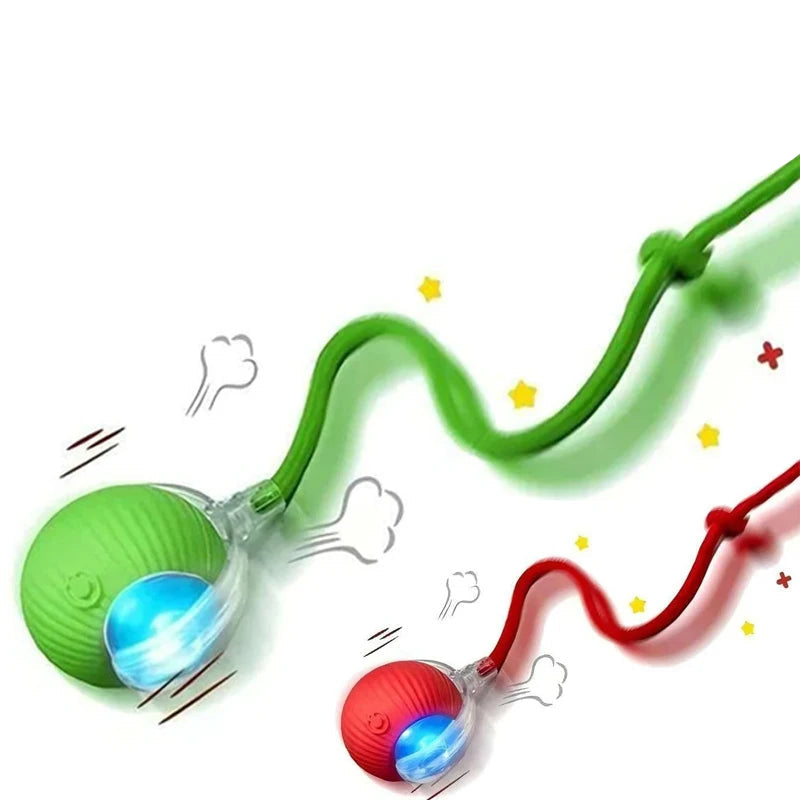 Smart Rechargeable Cat Ball Toy – Auto Rolling Interactive Trainer