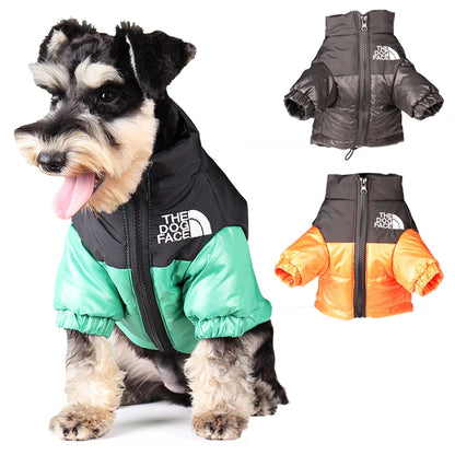 Reflective Winter Dog Jacket – Waterproof Windproof Coat for All Sizes