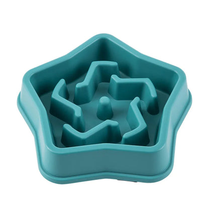 Anti-Choking Slow Feeder Pet Bowl – Non-Slip for Healthy Eating