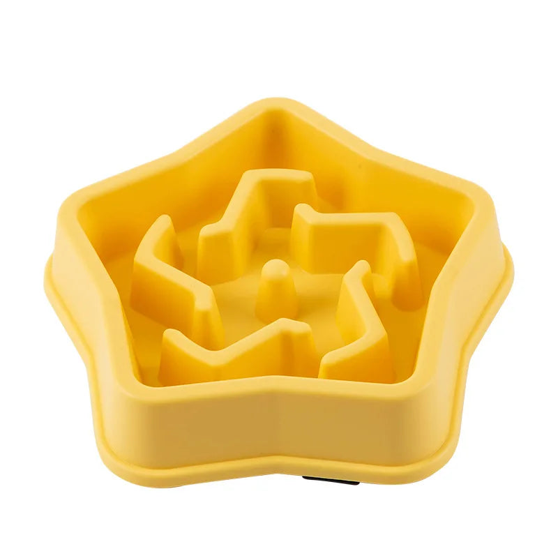 Anti-Choking Slow Feeder Pet Bowl – Non-Slip for Healthy Eating