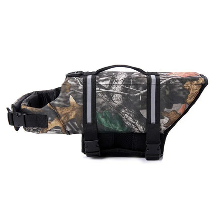Summer Dog Life Vest – Reflective Safety Swimming Suit