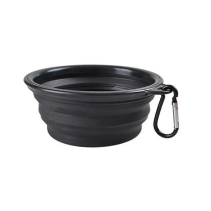 Collapsible Silicone Travel Pet Bowl – Portable Dish for Dogs & Cats